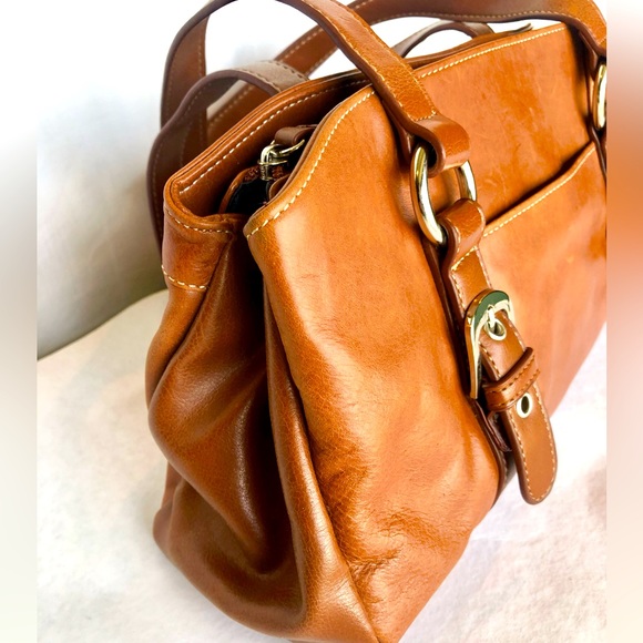 Madison Studio Brown Leather Handbag - Picture 11 of 16